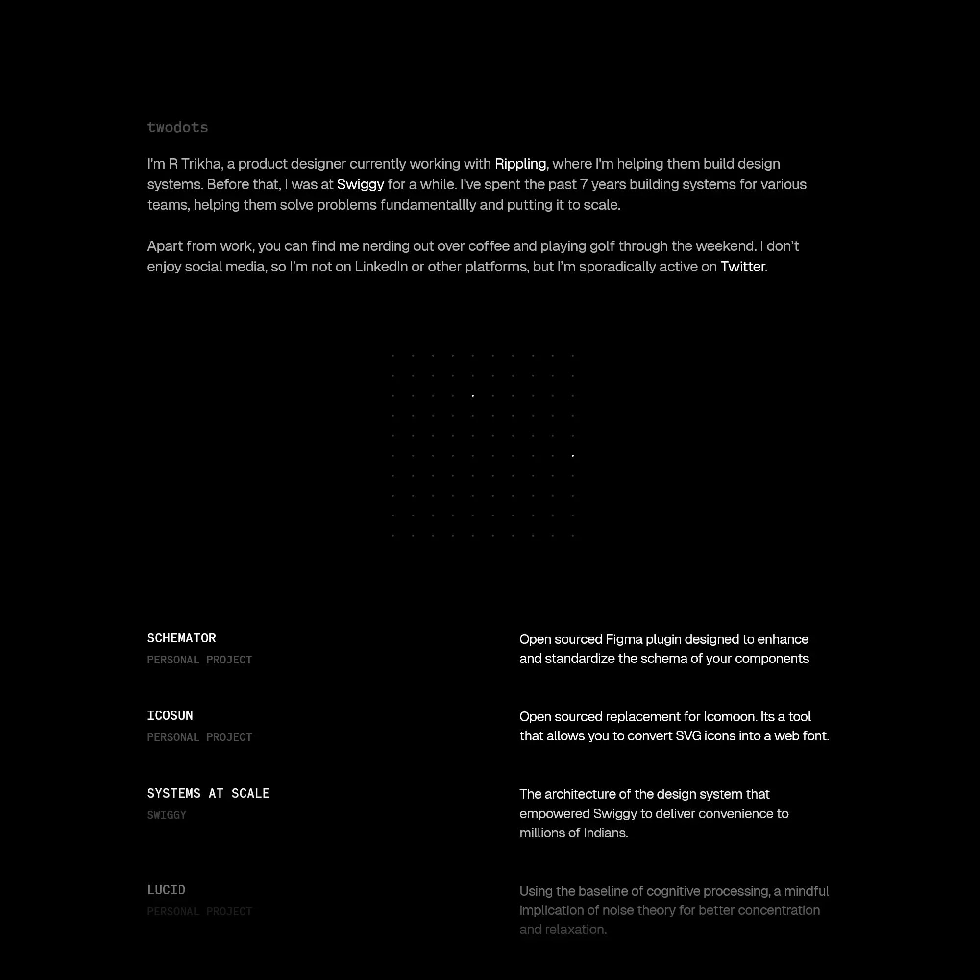 Screenshot of 2dots