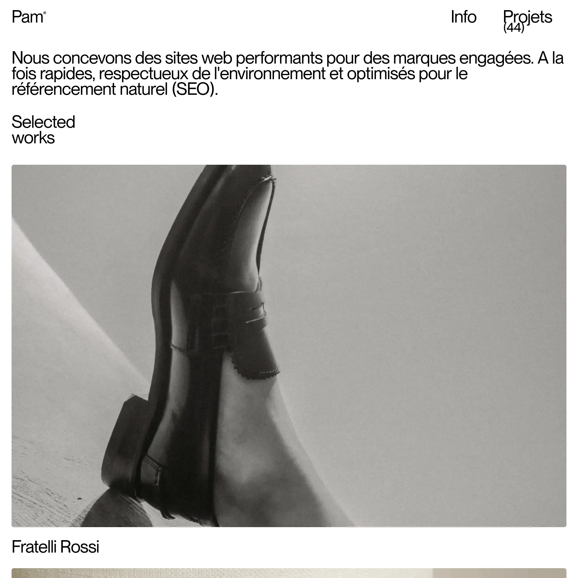 Screenshot of Pam
